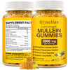 Riyuetian Mullein Gummies, 2000mg Organic Mullein Leaf Extract for Clear Lungs