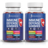 JB Wellness Co 8 in 1 Immune Defense Booster Supplement Gummies with Astragalus