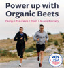 USDA Organic Beet Root Powder (120 Tablets) 1350mg Beets Per Serving with Black