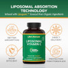 Life's Fortune Liposomal Vitamin C 2100 mg, Fast Acting Absorption, Higher