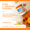 Doctors Best Pure L-Arginine Powder, Supports Cardiovascular Health, Non-GMO