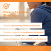 Doctors Best Pure L-Arginine Powder, Supports Cardiovascular Health, Non-GMO