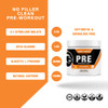 Honey Badger Pre Workout Powder, Keto Vegan Preworkout for Men & Women, Beta