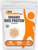 BulkSupplements.com Organic Rice Protein Powder