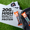 Gatorade Whey Protein Bars, Chocolate Caramel, 2.8 oz bars (Pack of 12, 20g