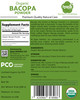 Organic Bacopa Powder (Brahmi Leaf), Certified organic Ayurveda Superfood, Hair