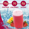 ProtiDIET Tropical Fruits flavored Concentrated High Protein Drink, Fat Free