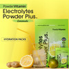 PowderVitamin Electrolytes Powder Plus, Keto, Lemonade, Zero Sugar, 1000mg