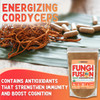 XPRS Nutra Fungi Fusion Organic Mushroom Powder Blend, Premium Blend of Lion's