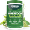 Greens+ Organic RAW Superfood Powder, Super Blend Immune Support, Morning Kick