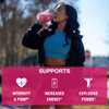 Honey Badger Pre Workout Powder, Keto Vegan Preworkout for Men & Women, Beta