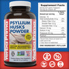 Yerba Prima Psyllium Husk Powder 12 oz (Pack of 2) - Natural Fiber Supplement