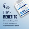 Approved Science Collagen Powder - Skin and Hair- 30 Scoops - One Month Supply