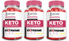 Justified Laboratories (3 Pack Boostline Keto ACV Gummies Extreme 2000MG Boost