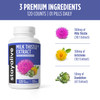 STAY ALIVE Milk Thistle Supplement with Dandelion Root and Artichoke Extract