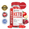 Justified Laboratories (2 Pack Ketosyn Keto ACV Gummies Advanced Formula 1000MG