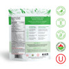 Organic Traditions Super Greens Powder with Turmeric, Cucumber Melon Flavored
