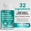 32-in-1 Liver Support with Milk Thistle Supplement
