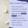 Mi Nature Alum Powder Potassium (Fitkari/Phitkari) -100% Natural Skincare
