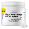 Livingood Daily Pre Pro Post Biotics Blend Powder, Digestive Health Supplement