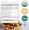 Organic Turmeric Ginger Black Pepper Supplement