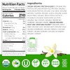 Orgain Organic 30g Vegan Plant Protein Powder, Vanilla, 9g EAAs + BCAAs, High