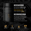 HOSSTILE Beta-Alanine Powder, Pre Workout, Delays Muscular Fatigue, Increases