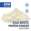 Talcufon Egg White Protein Powder 8Oz Pasteurized No Additives, High Protein
