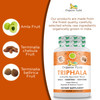 Organic Veda Triphala Powder 300 Capsules, 1000mg