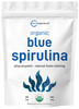 Organic Blue Spirulina Powder (Phycocyanin Extract), 60 Servings
