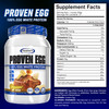 Gaspari Nutrition Proven Egg, 100% Egg White Protein, 25g Protein, Keto