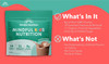 Mindful Nutrition Kids Protein Powder Shake Mix, Organic Fruit and Vegetable