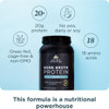 Ancient Nutrition Grass Fed, Bone Broth Protein Powder, 20g Protein, Hydrolyzed