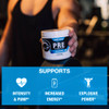 Honey Badger Pre Workout Powder, Keto Vegan Preworkout for Men & Women, Beta