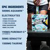 GHOST Hydration Packets, Lemon Crush, 24 Sticks, Electrolyte Powder