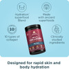 Ancient Nutrition Advanced Multi Collagen Protein Powder Hydrate, Mixed Berry