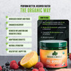 USDA Organic Pre-Workout Powder, Strawberry Mango