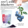 powbab Wild Blueberry Powder: 100% Whole Wild Blueberries (70 g). Canada Grown.