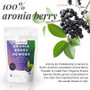 powbab Aronia Berry Powder from 100% USA Grown Organic Aronia Chokeberry. No