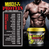 COLOSSAL LABS Muscle Protein Whey Powder [12 lbs/Pack of 1]- Cold Filtered, 25g