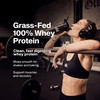 Muscletech Grass-Fed Whey Protein Powder (Deluxe Vanilla, 1.8LB)
