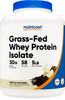 Nutricost Grass-Fed Whey Protein Isolate (Vanilla) 5LBS