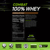 MusclePharm Combat 100% Whey Protein Powder, Chocolate Milk, Fast Recovery &