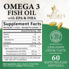 Omega 3 Fish Oil Supplements 2400 mg - Triple Strength Omega3