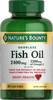 Nature's Bounty Odorless Fish Oil, 1200mg Omega-3 per Serving Including EPA &