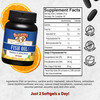 Barlean's Omega 3 Fish Oil Supplements, Supplement Softgels for Men and Women
