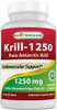Best Naturals Pure Antarctic Krill Oil 1250 mg (Triple Strength) with Omega-3s