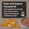 NatureWise Flaxseed Oil 1,242 mg, Fish Free Omega 3 6 9 with 720mg ALA, Dietary
