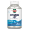 KAL Ultra Omega 3-6-9 1200mg - Fish Oil w/Cold Pressed Flaxseed & Borage Oil