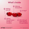 Jarrow Formulas Krill Oil - Phospholipid Omega-3 Complex with Astaxanthin